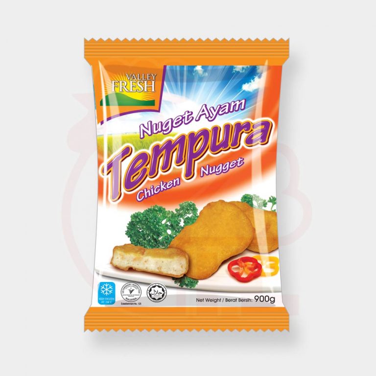 Tempura Chicken Nugget 900gram HLRB Processing Sdn bhd